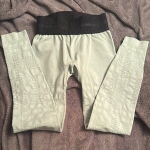 Gymshark Women's Mid Rise Sweat Wicking Vision Leggings Green